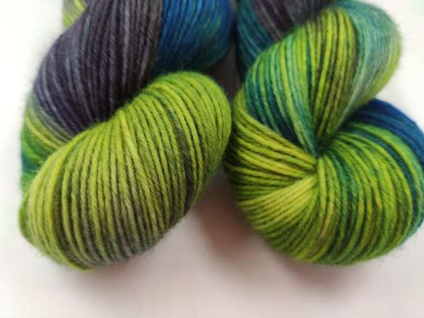 Medi Socks 6 fach  ***  100 g  *** BLAUGRÜNES GRAU