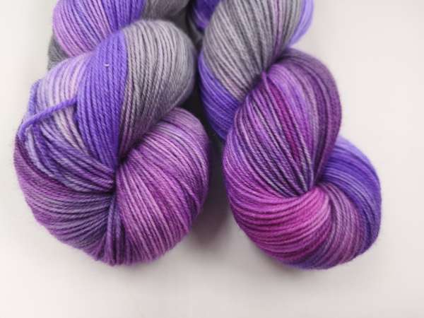 Cash Socks  4 fach  *** LILAGRAUES MAGENTA