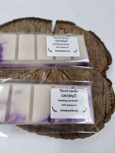 Duft Wachs Melt - Snap Bar  ***  Evening Lavendel