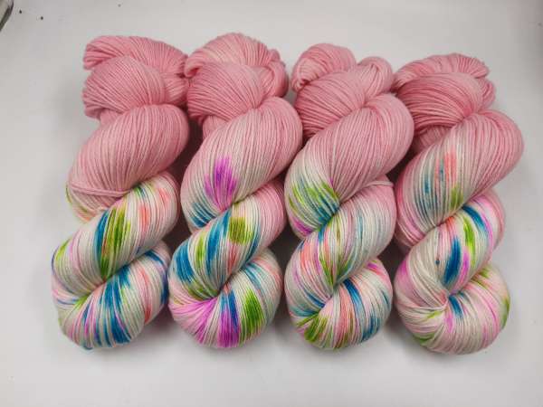 Einöder Merino  Socke  *** Frühlings Konfetti ** ROSE