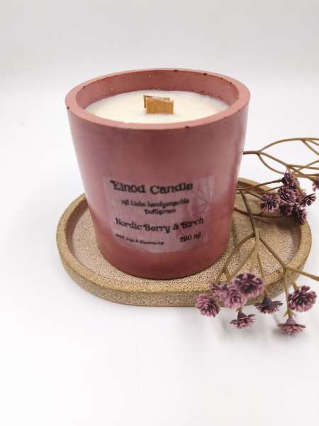 Betonkerze    *** Nordic Berry & Birch