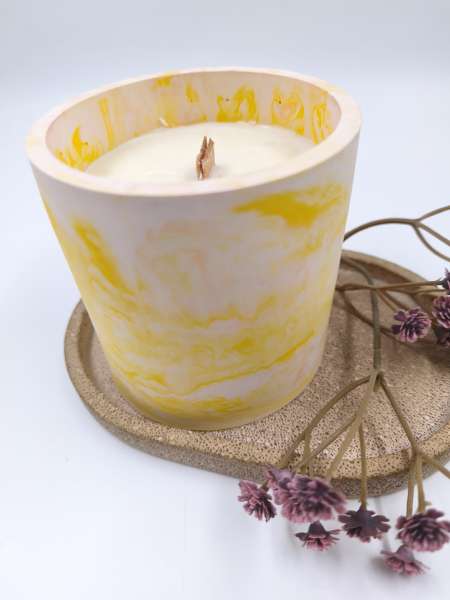 Marmor Becher    *** Lemon