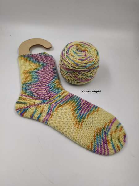 Einöder Merino  Socke  *** Wilde Elly * Grau