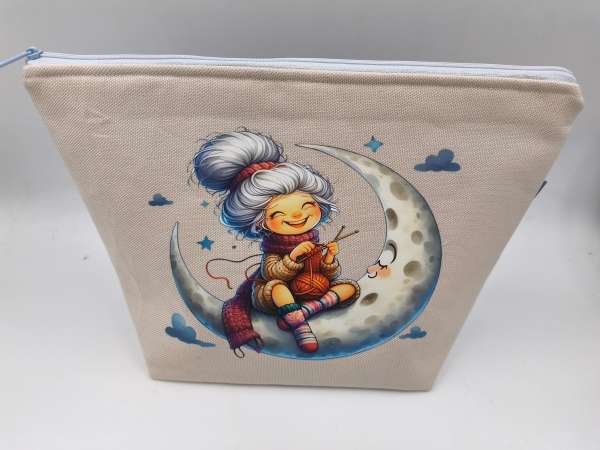 Projekt Tasche für Sockenprojekte   ***  OMA mit MOND
