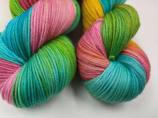 Einöder Merino  Socke  *** BUNTER  MIX