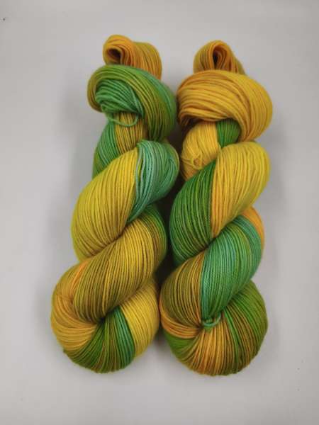 Cash Socks  4 fach  ***  BLUE YELLOW  Neon