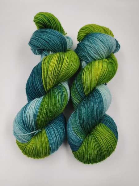 Merino Alpaka Sock  - GRÜNES TEAL