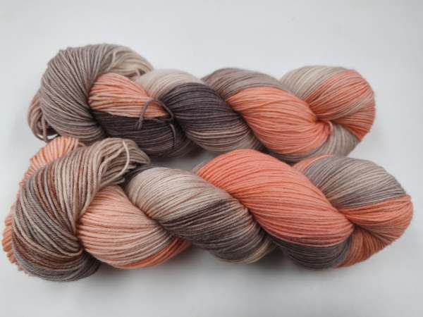 Merino Alpaka Sock  -  PEACH OTTER