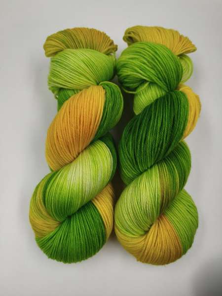 Einöder Merino  Socke  *** GRÜNE MANGO
