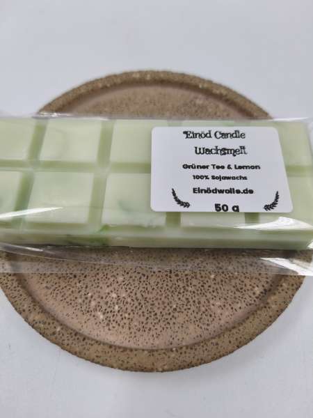 Duft Wachs Melt - Snap Bar  *** GRÜNER TEE & ZITRONE
