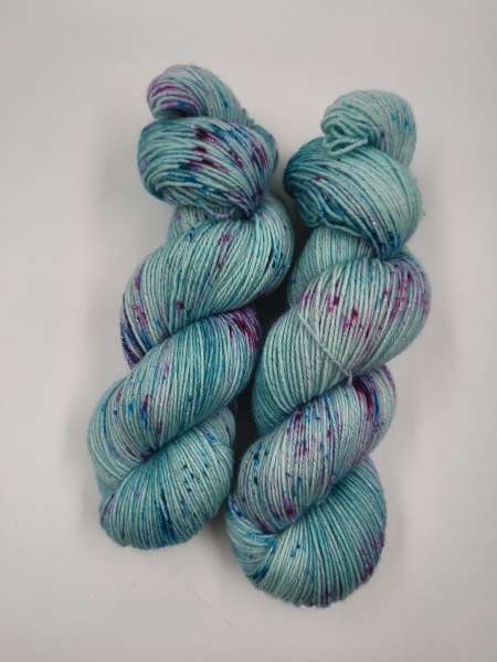 Silber Merino  -  WILDES TÜRKIS