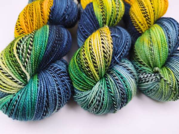Zebra Socks -  BLAUORANGES MINT