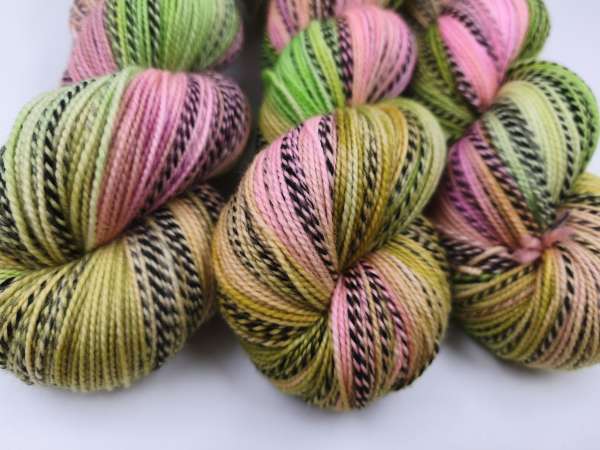 Zebra Socks - GRÜNES ROSA