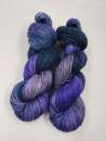 Silber Merino  -  GRAUBLAUES PURPLE